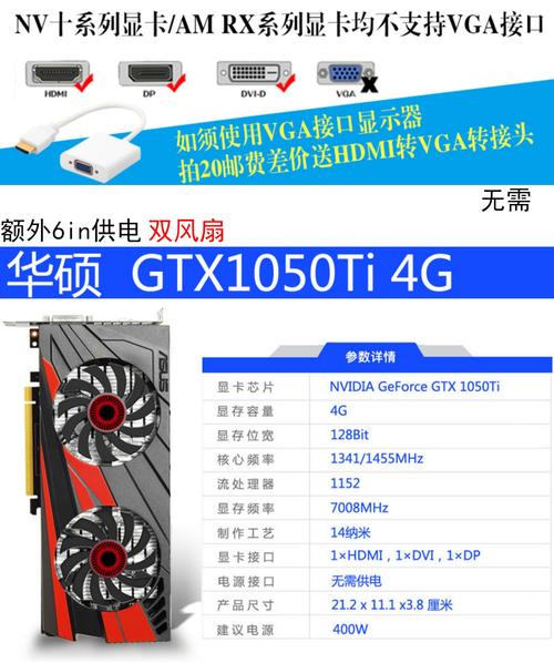 gtx1050ti配cpu