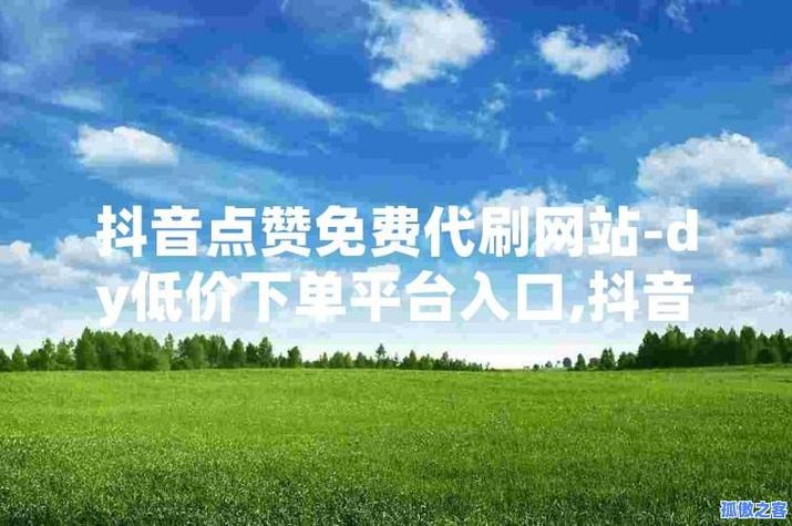 抖音全网最低代刷，刷快手业务最便宜的网