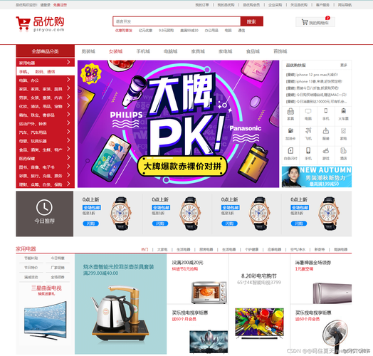 电子商务网站建设产品