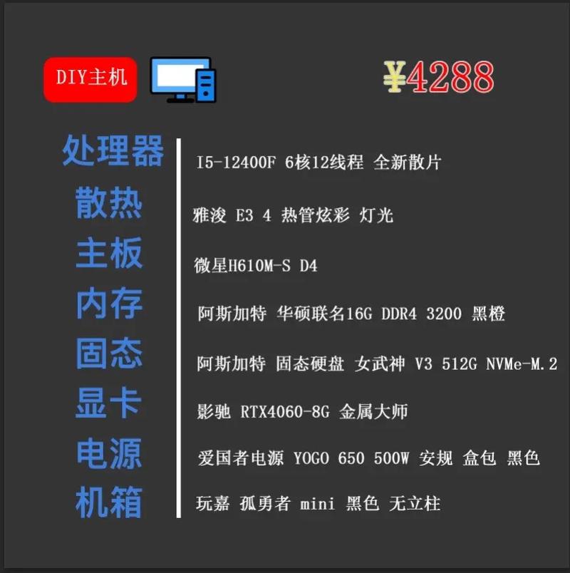  台式电脑怎样配置好？硬件搭配有啥