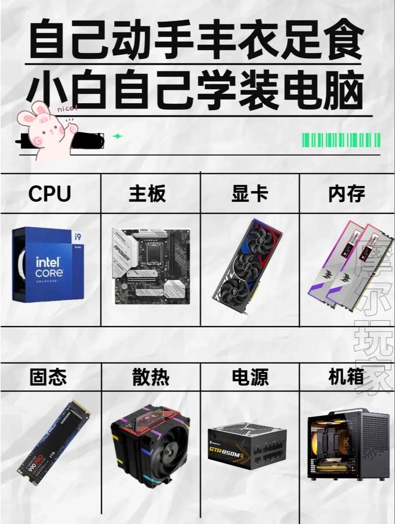 组装游戏电脑，配置怎样选最优？，组装电脑玩游戏，啥配置才合适？，想组游戏电脑，何种配置为佳？，组装电脑玩游，配置如何定才好？，游戏电脑组装，配置咋整最妥当？