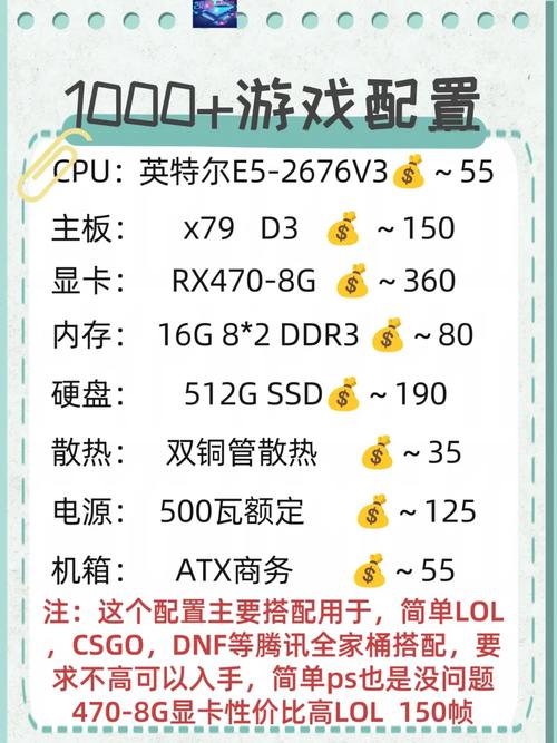 玩小游戏的电脑配置，轻松畅享游戏乐趣的硬件指南