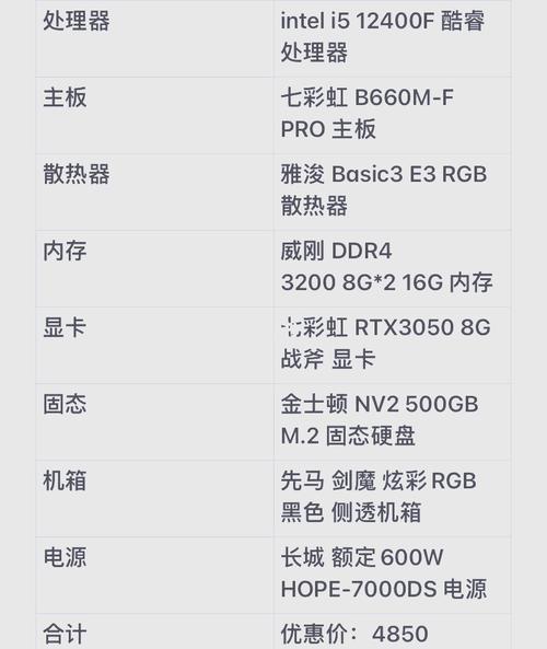 5000元电脑配置指南，高性价比与性能均衡的完美结合