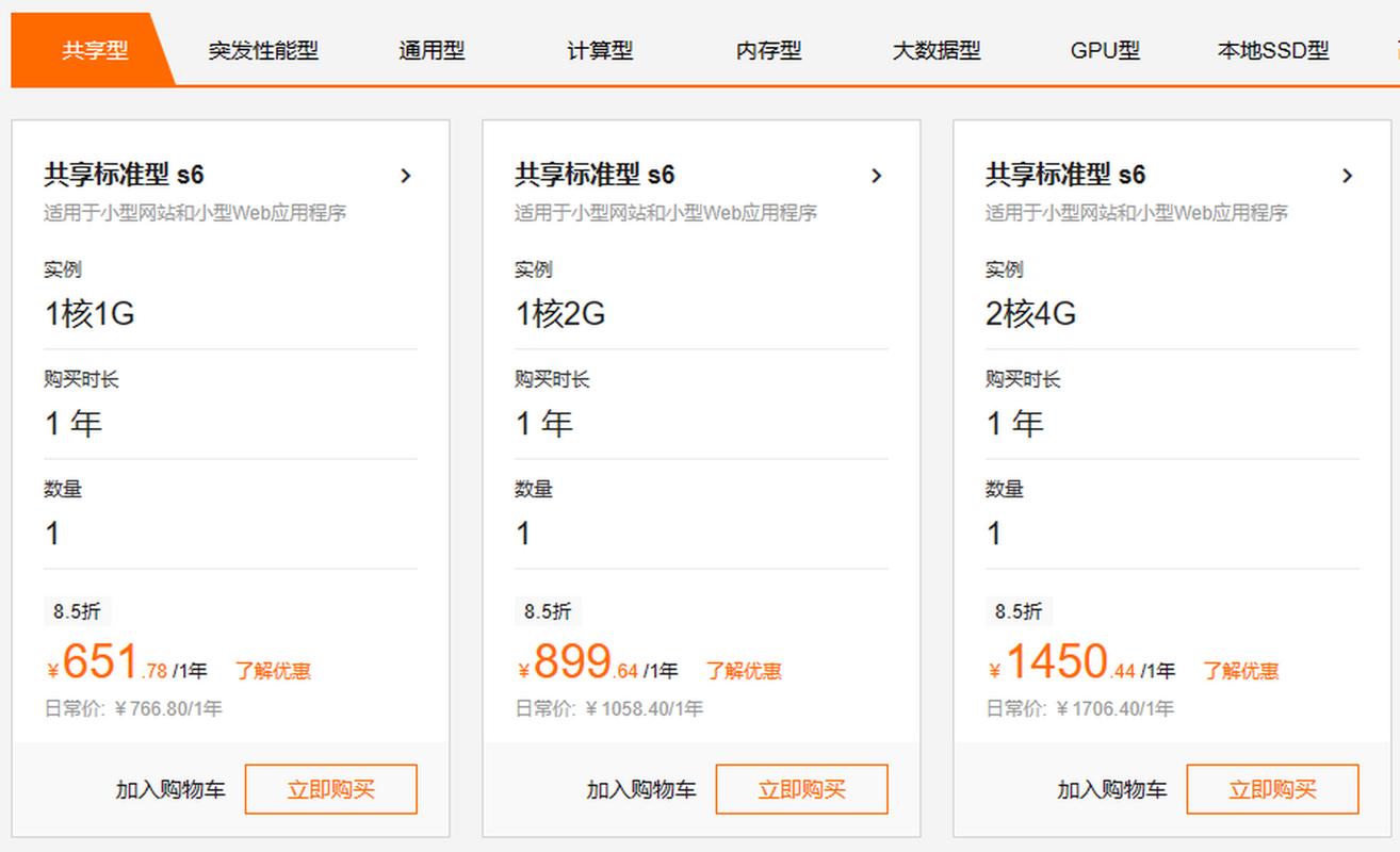 租网络服务器多少钱一年