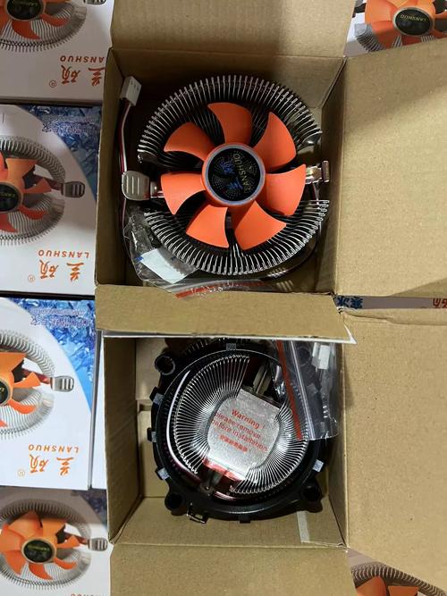 七喜大水牛银制散热片CPU风扇