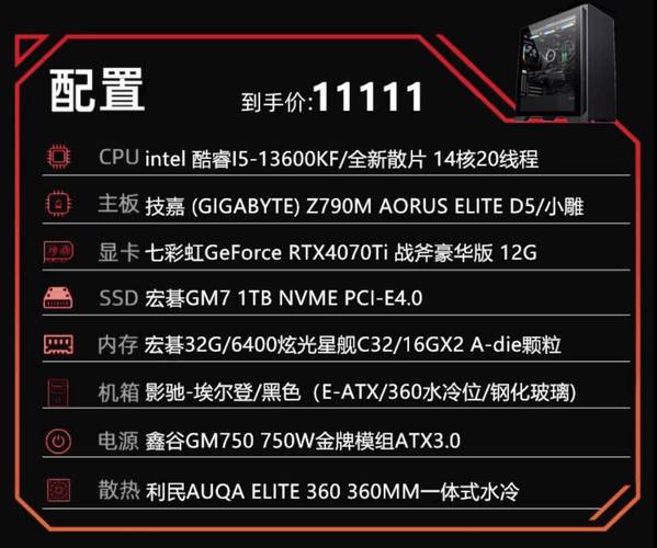 电脑的组装与配置方案