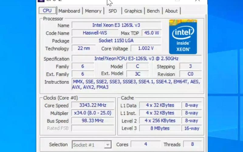 xeon cpu e3 1231 v3
