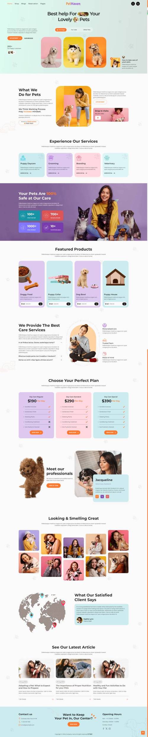 建设地方性宠物网站