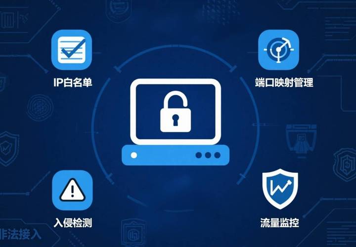 网络流量管理里有远程ip美国