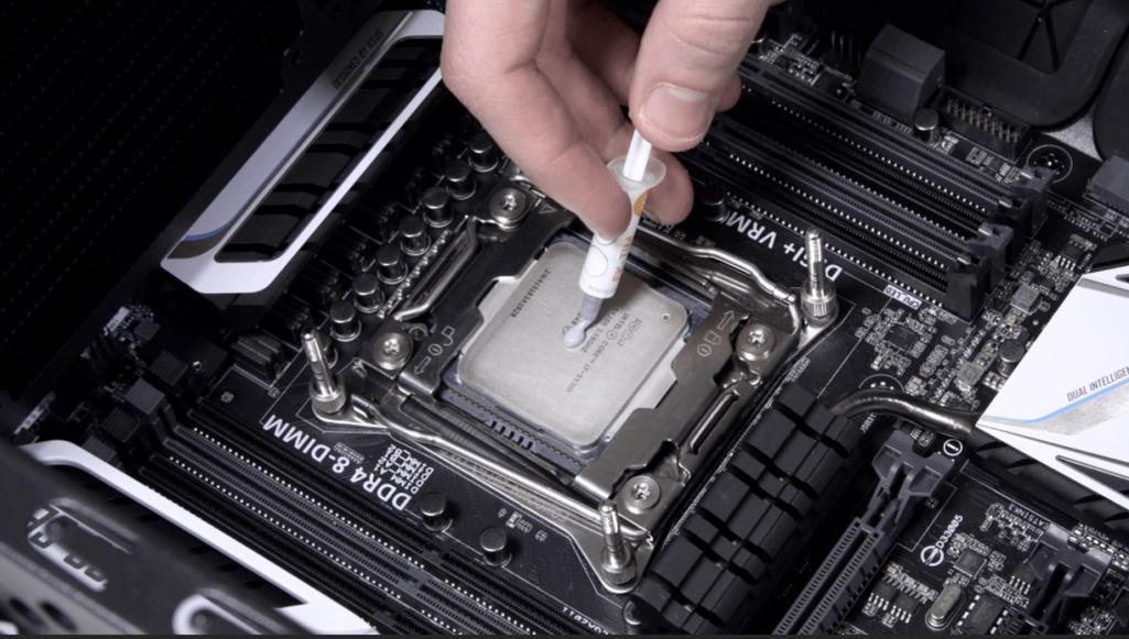 cpu硅脂均匀涂抹