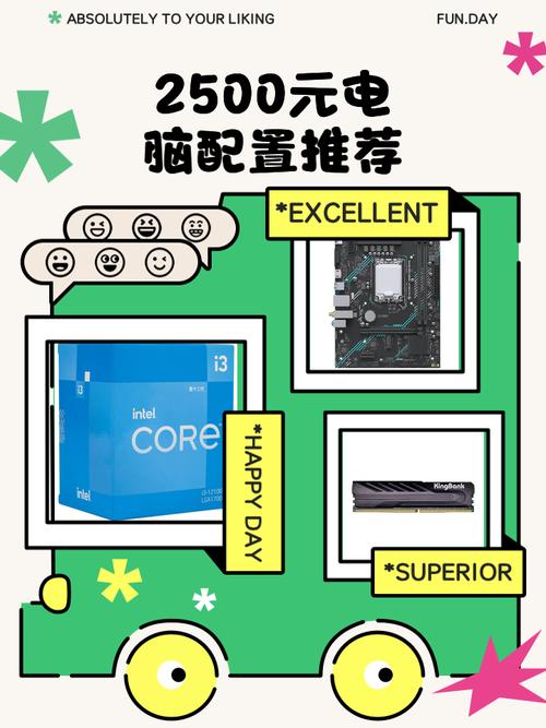 财务电脑配置2500元