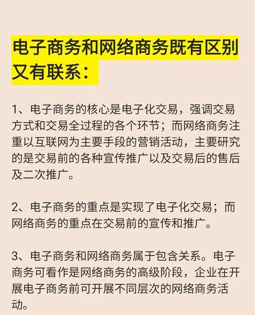电子商务公司 vs 网络公司，你的选择？