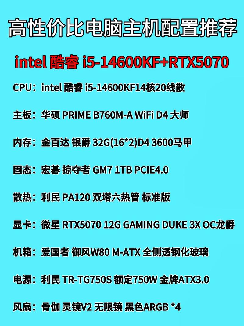 配置电脑主机,从基础到升级