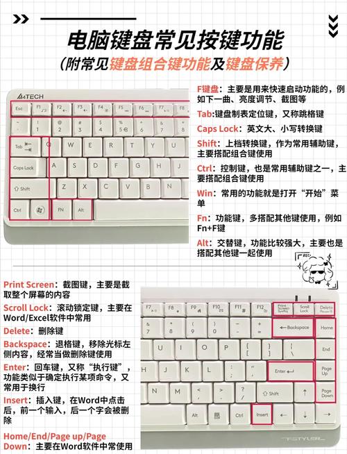 键盘布局与快捷键指南
