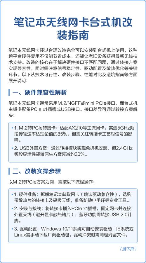 无线网卡，让你的电脑更高效？详细指南与实用技巧