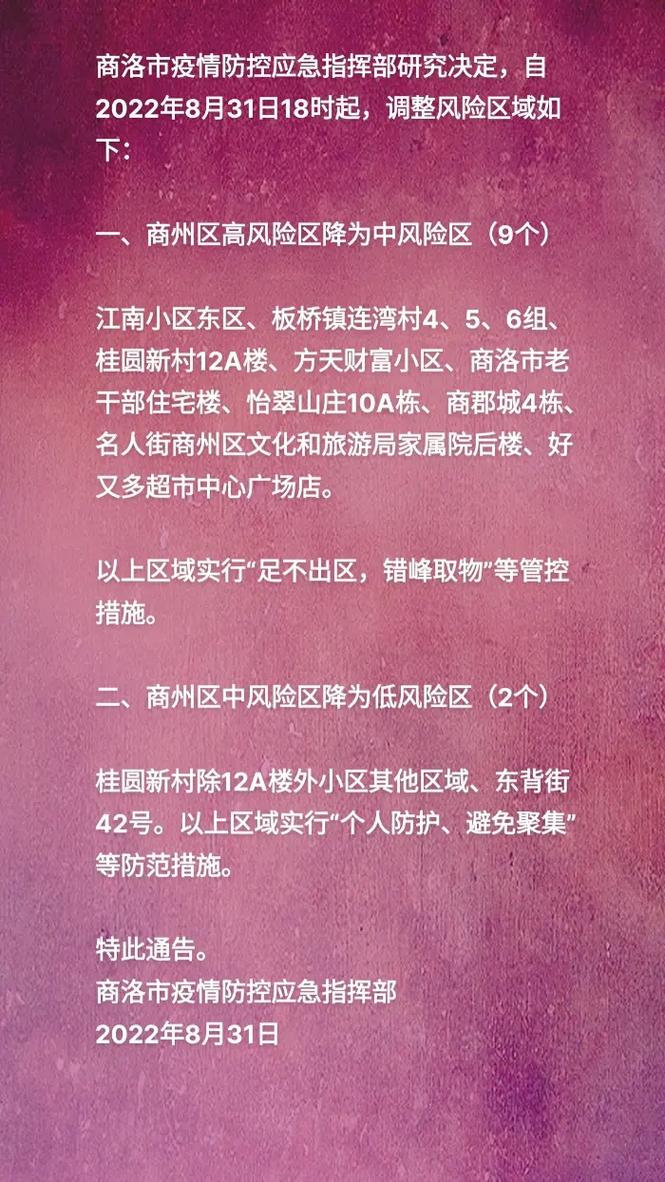 商洛疫情最新消息,防控措施、感染数据、经济影响,你了解多少?