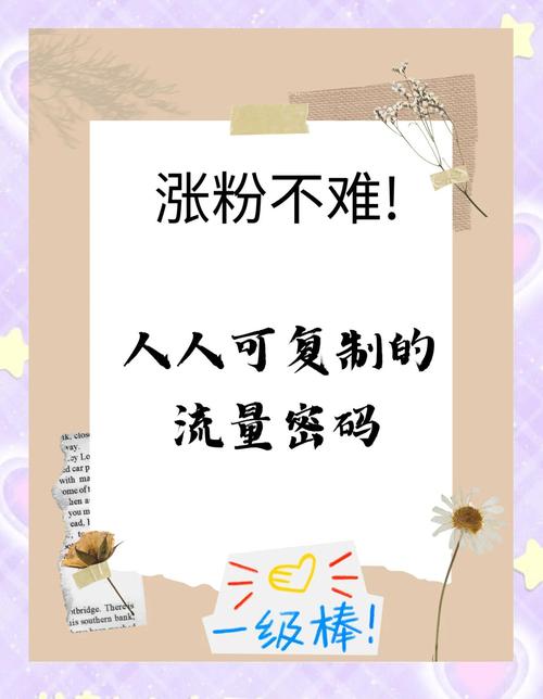 自助涨粉，轻松get流量！