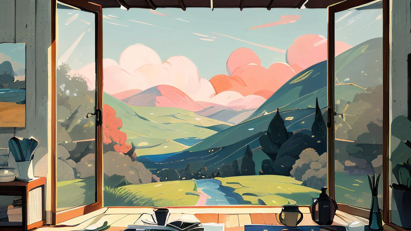 设计一个温馨的电脑墙纸吧！