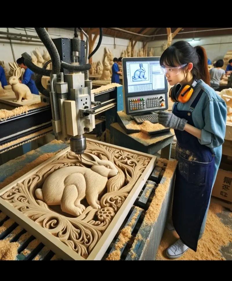 电脑雕刻，让美在数字化的碰撞中绽放