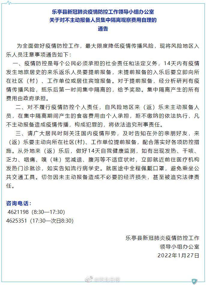 乐亭疫情最新消息，4月的最新动态