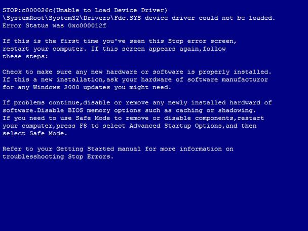 蓝屏代码全名，Dell笔记本电脑蓝屏代码