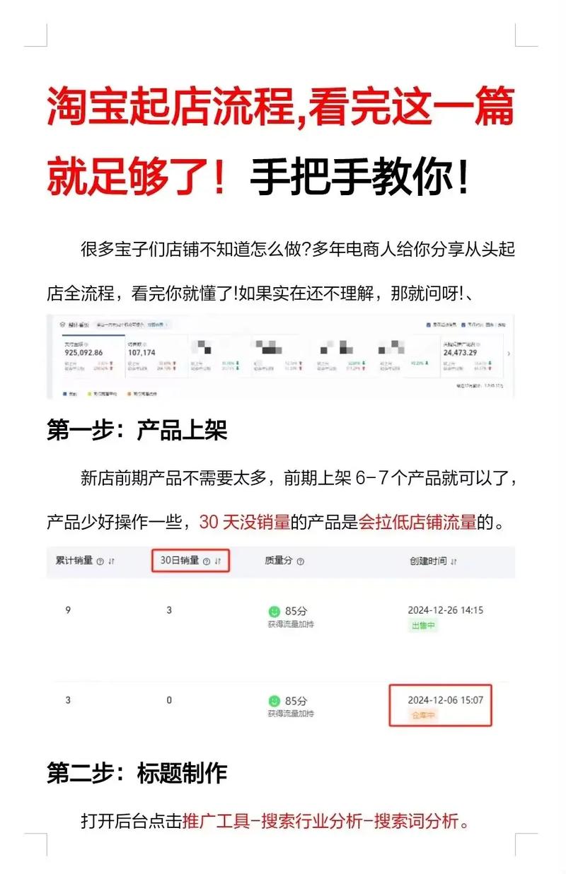 淘宝电商运营全面指南