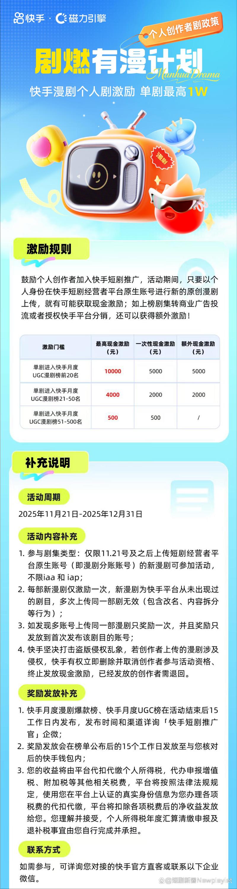 快手业务大放款，这些优惠政策你一定要知道！