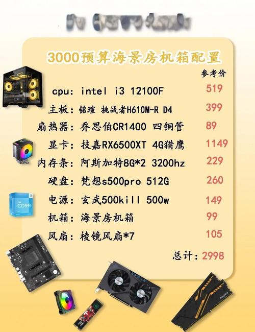 游戏电脑配置指南,从基础到优化