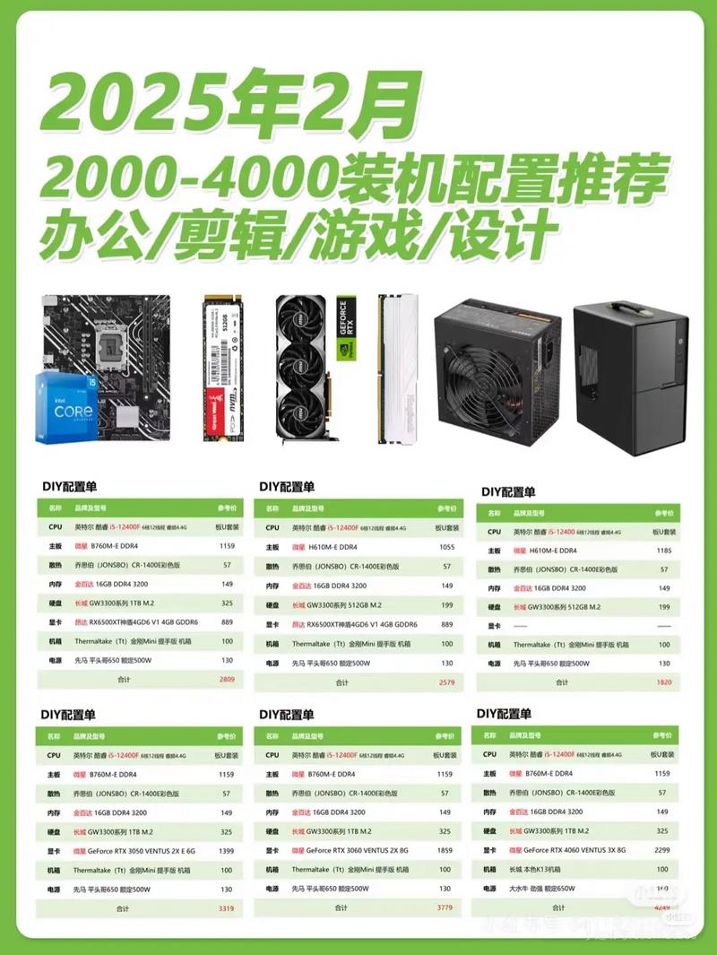 组装电脑配置指南，让您的电脑发挥最大效能