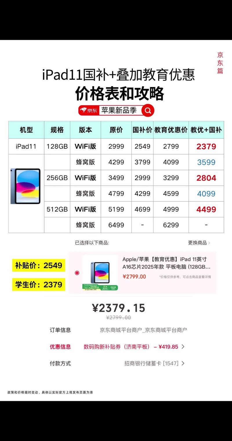 平板电脑价格指南，如何合理规划你的电脑预算