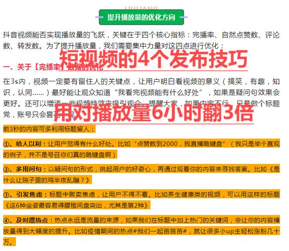 短视频平台,如何轻松提升播放量?
