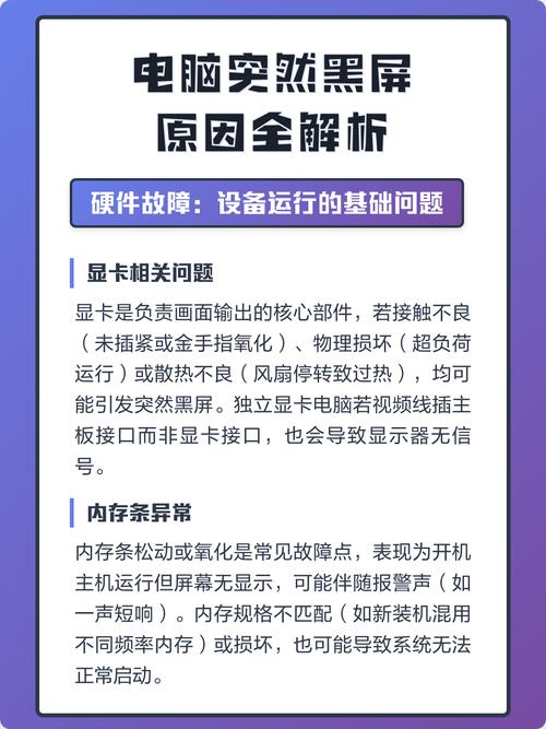 电脑黑屏,你可能知道的原因,但不知道解决方法!