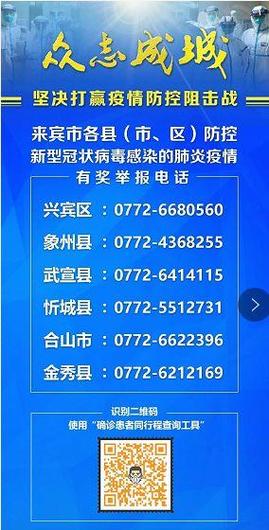来宾疫情最新消息—疫情防控指南