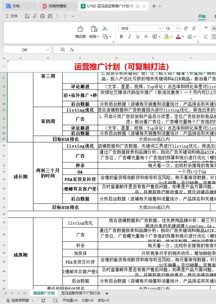 网络推广计划书