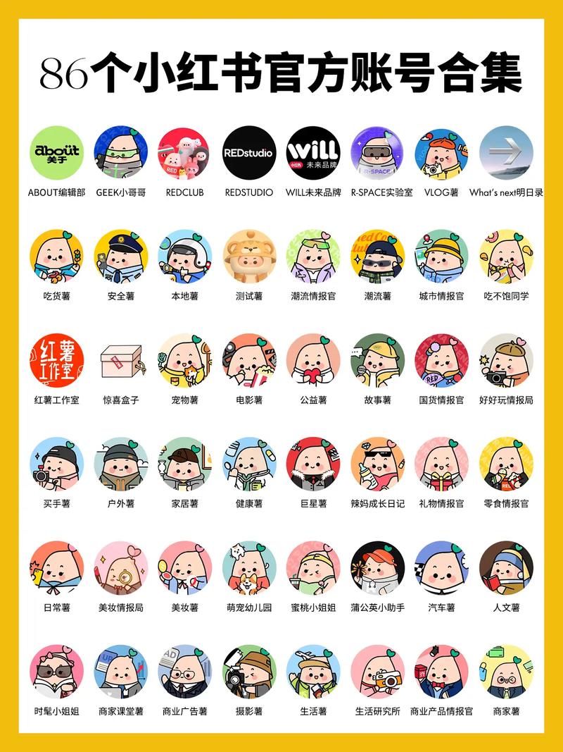 官方账号介绍