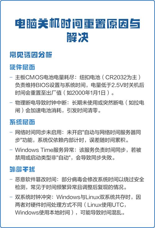 电脑关机的原因与解决方法