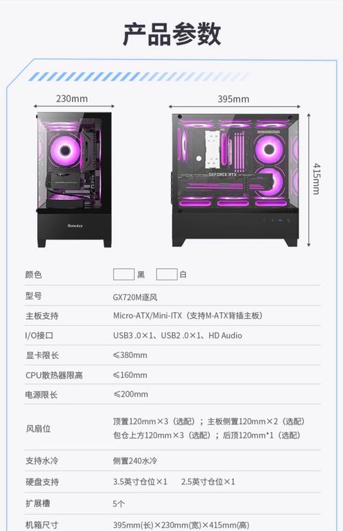 电脑机箱配置指南，为你的电脑设计一个高效、稳定的机箱