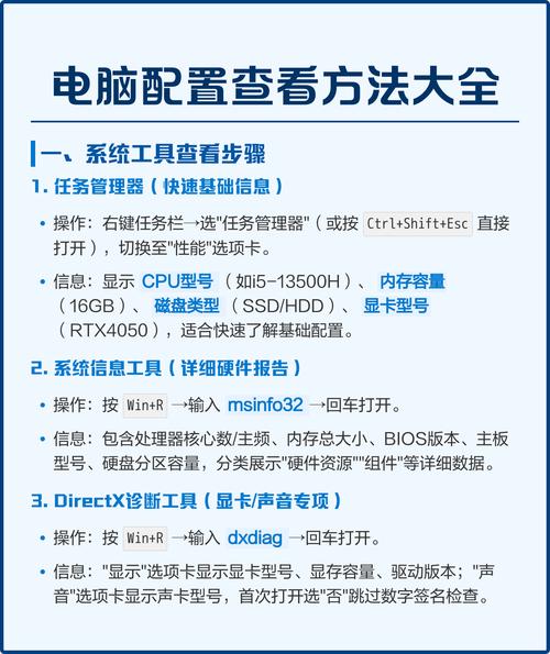 如何在台式电脑上查看配置