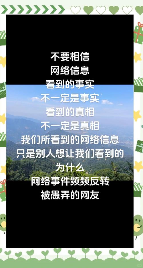 网络信息的真相，一个关于真实与虚假的探索