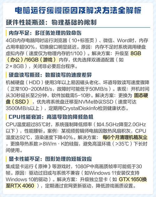电脑启动缓慢，解决方法全解析