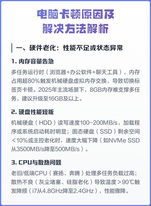 电脑卡的原因与解决指南