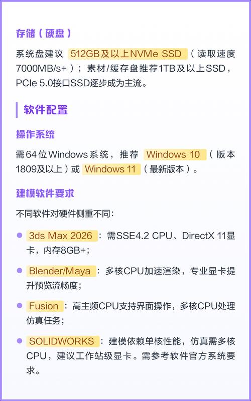 建模软件推荐及配置指南