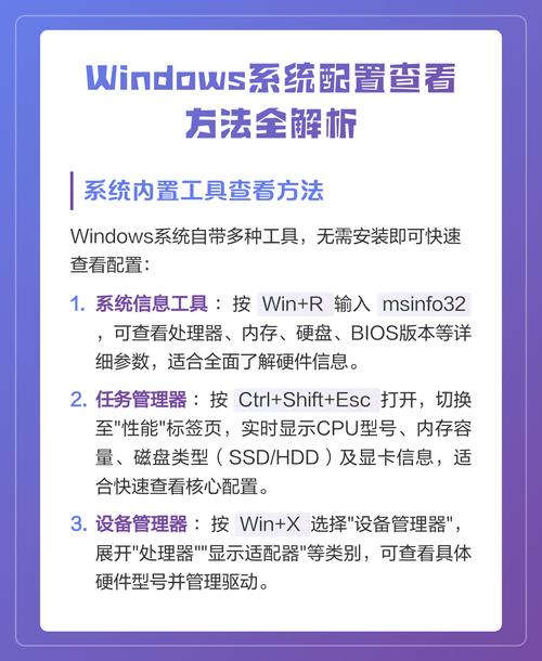 如何查自己电脑的配置