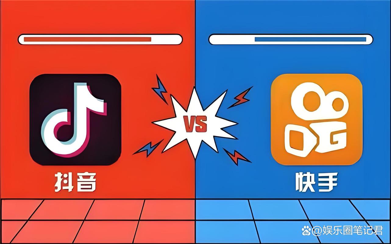 短视频平台数据对比,快手与抖音的用户行为分析