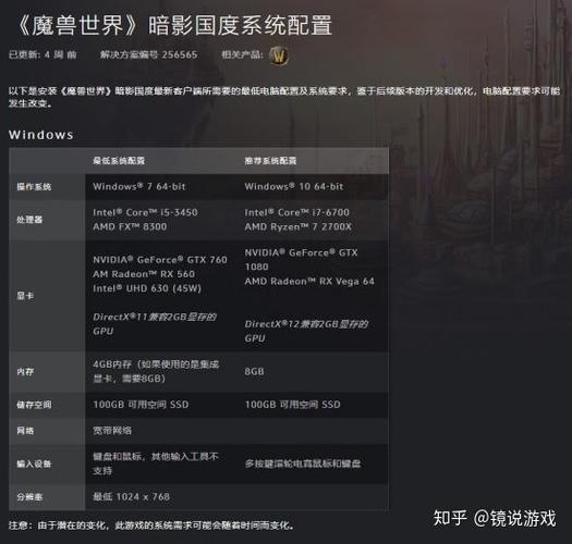 配置魔兽世界电脑游戏指南
