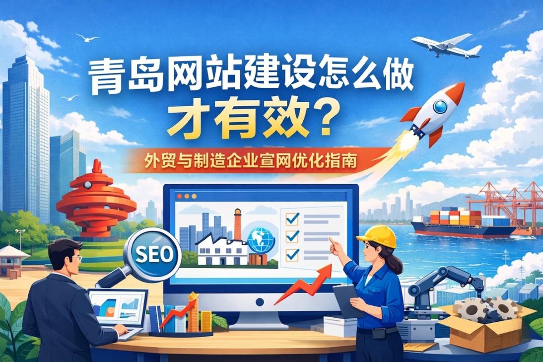 青岛公司网站建设指南,从方案到优化