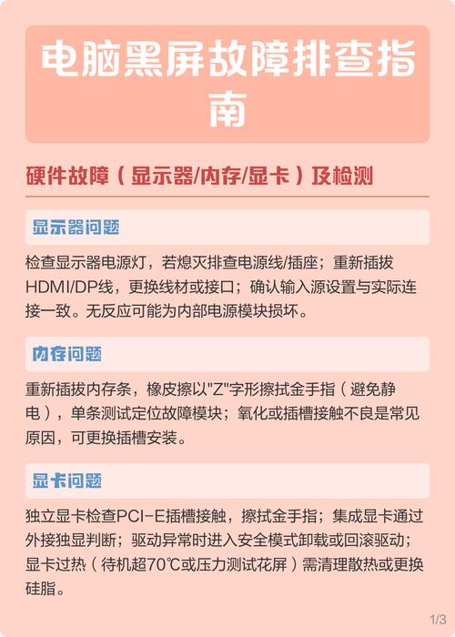 电脑和手机故障排查指南