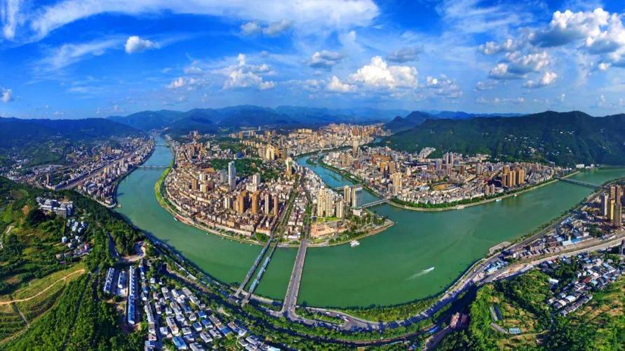 一、广元,现代化城市的视觉盛宴