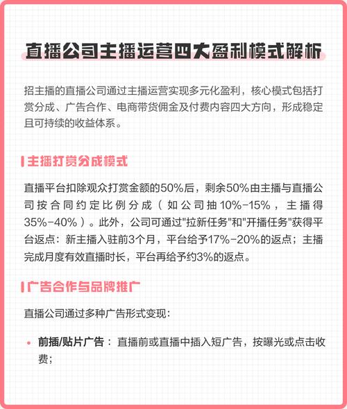 如何建立网络主播公司?从选择平台到盈利模式,这些步骤都不能少