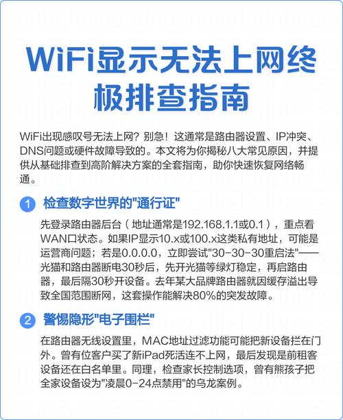 网络支持,故障排查的终极指南